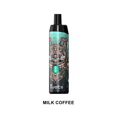 باتری 14 میلی لیتری E Juice 5000 puff Yuoto Thanos Vape یکبار مصرف 650 میلی آمپر ساعتی