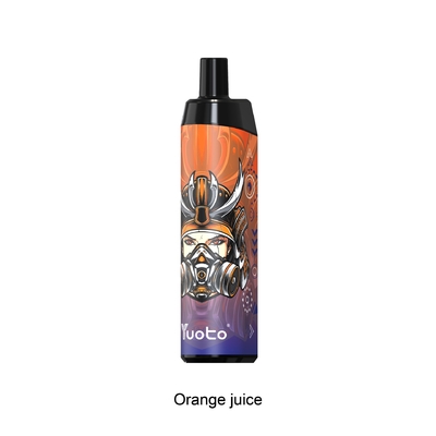 Yuoto Vape یکبار مصرف Thanos 5000 Puffs Dubai آب پرتقال 50 میلی گرم نیکوتین 650 میلی آمپر ساعت 14 میلی لیتر