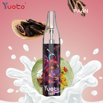 10 میلی لیتر E Juice سیگار الکترونیکی یکبار مصرف شارژی Yuoto 4000 puffs Bubble