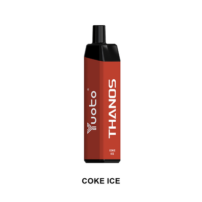 باتری 14 میلی لیتری 5000 پاف Yuoto Thanos یکبار مصرف Vape E Juice باتری 650 میلی آمپر ساعتی