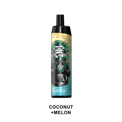 5000 puff Yuoto Thanos شارژی یکبار مصرف سیگار الکترونیکی 14ML 650mah مش کویل