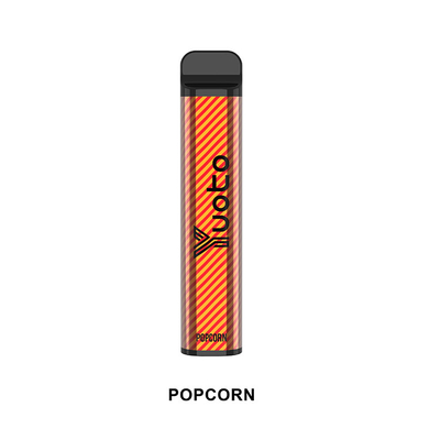 Yuoto 2500 Puffs Flavors Vaporizer Pen Kit 23 flavors 5% 1200 mAh Battery Vape Fruit Ice یکبار مصرف
