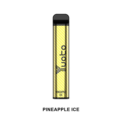 Yuoto 2500 Puffs Flavors Vaporizer Pen Kit 23 flavors 5% 1200 mAh Battery Vape Fruit Ice یکبار مصرف
