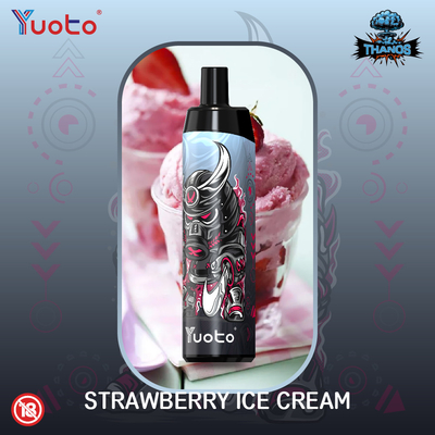 Tank Shape Thanos Yuoto Bubble 5000 Puff Vape یکبار مصرف قابل شارژ