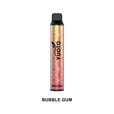 سیگار الکترونیکی میوه ای یکبار مصرف یکبار مصرف Yuoto Luscious Bubble Gum Ice باتری 1350 میلی آمپر ساعتی