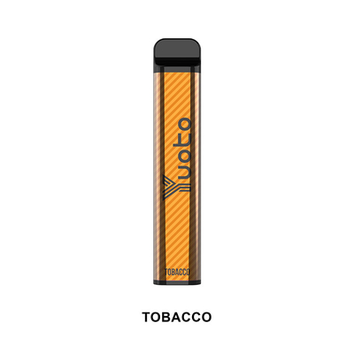 Yuoto 2500 Puffs Flavors Vaporizer Pen Kit 23 flavors 5% 1200 mAh باتری یکبار مصرف یخ هلو محبوب در هند