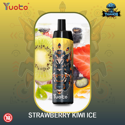 خوش طعم Thanos Yuoto Bubble 5000 Paff Vape یکبار مصرف 5% نمک نیکوتین