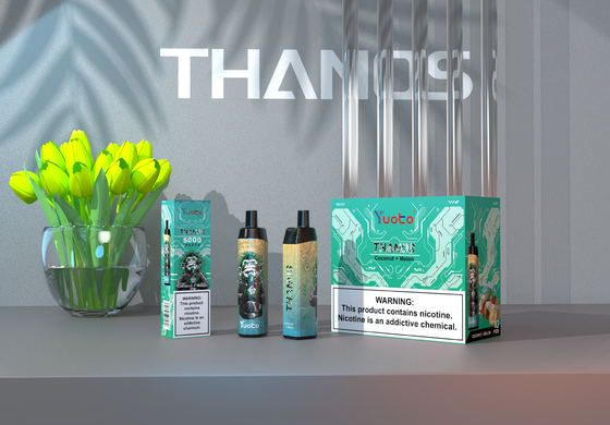 فروش مستقیم کارخانه سیگار الکترونیکی عمده فروشی Yuoto Thanos 5000 Puffs 5%/2% نیکوتین
