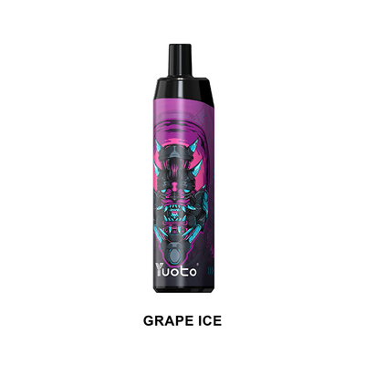 باتری 14 میلی لیتری E Juice 5000 puff Yuoto Thanos Vape یکبار مصرف 650 میلی آمپر ساعتی