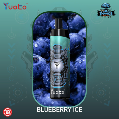 دستگاه 5000 پاف یکبار مصرف Yuoto Thanos 5% Nic قابل شارژ 15 Flavors
