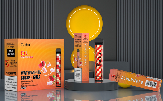 سیگار الکترونیکی اورجینال yuoto xxl 2500 puff vape pen 5% nic قیمت عمده کارخانه با کیفیت خوب