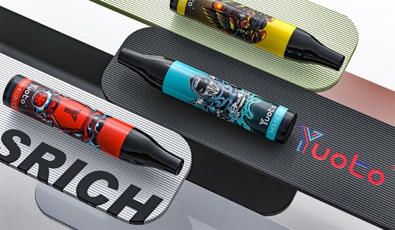 قلم ویپ سیگار الکترونیکی 6 میلی لیتری E Juice 850 میلی آمپر ساعتی پرطرفدار Yuoto 2000 Puffs Vape Vape Mesh Coil یکبار مصرف