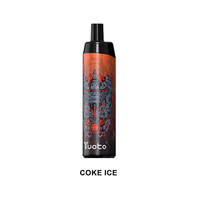 با کیفیت بالا Yuoto Thanos 5000puff Vape E-Cigarettes یکبار مصرف ویپ قلم مش کویل قابل شارژ 650 میلی آمپر ساعت 14 میلی لیتر نیکوتین 5%