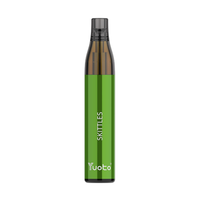 بطری Yuoto max 600 Puffs Fruit Flavor Vape یکبار مصرف 2ml 400mah در اروپا با tpd TPD