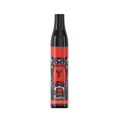 TPD 14 Flavors Yuoto Bottle 600 Puffs یکبار مصرف ویپ دستگاه 2ml E مایع 4000 میلی آمپر ساعتی با کویل مش