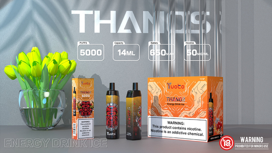 کارتریج قابل تعویض 5000 Puffs Yuoto یکبار مصرف کویل مش ویپ قابل شارژ