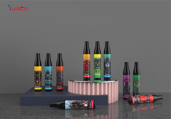 سیگار الکترونیکی یکبار مصرف 400Mah، TPD Vape 2% نیکوتین بطری Yuoto 600 پاف