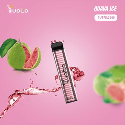 Vape Pod Yuoto XXL 2500 Puffs 35 Flavors و باتری 1200 mAh ظرفیت نیکوتین کم طعم بالا