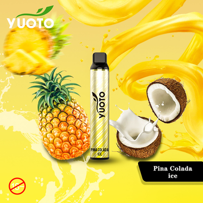 8 میلی لیتر مایع 5% نیکوتین سیگار الکترونیکی یکبار مصرف Yuoto Luscious 3000 puff قیمت عمده فروشی