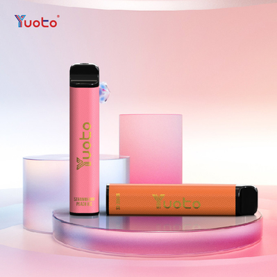 9 میلی لیتر ویپ یکبار مصرف آبمیوه Yuoto، Xxl Max 3500 Puffs 5% Nic Salt E Cigarette