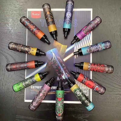 قلم ویپ یکبار مصرف Yuoto Thanos 5000 Puffs Mesh Coil 14ml E-Liquid باتری 650mAh
