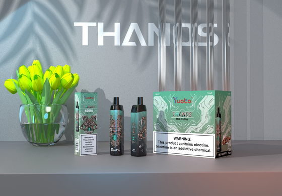 غلاف یکبار مصرف قیمت کارخانه 14 میلی لیتر E-Liquid باتری 650mAh Yuoto Thanos 5000 Puffs Mesh Coil برای دود بیشتر