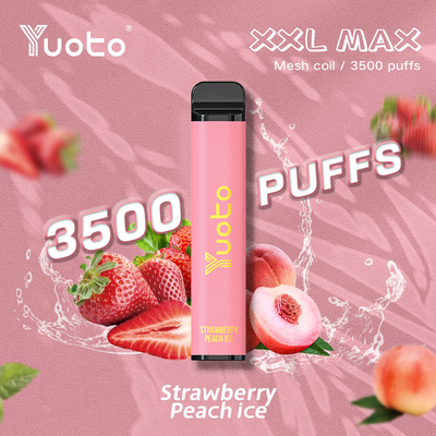 Yuoto نسخه جدید XXL Max 3500 Puffs Electric Hookah Vape Pod Factory Directly Blueberry ice