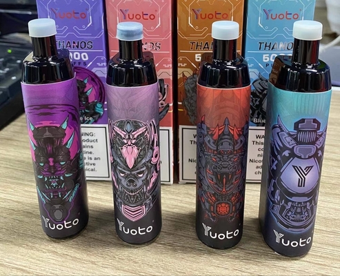 ویپ یکبار مصرف عمده فروشی 5000 پاف با 14 میلی لیتر E-Liquid باتری 650 میلی آمپر ساعتی پشتیبانی از سیم پیچ مشبک سفارشی