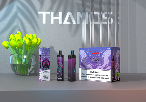 ویپ یکبار مصرف عمده فروشی 5000 پاف با 14 میلی لیتر E-Liquid باتری 650 میلی آمپر ساعتی پشتیبانی از سیم پیچ مشبک سفارشی