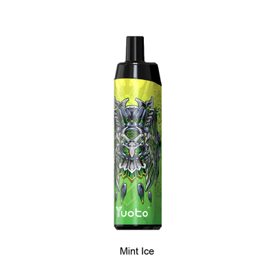 5000 Puffs یکبار مصرف ویپ لوازم جانبی سیگار کشیدن 14ml Ejuice 650mAh باتری یخ نعناع برای ایالات متحده آمریکا انگلستان اسپانیا آلمان فرانسه