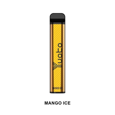 Yuoto Electronic Cigarette Vipe Pen 2500 Puffs XXL Mango Ice 1200mAh 5% نیکوتین