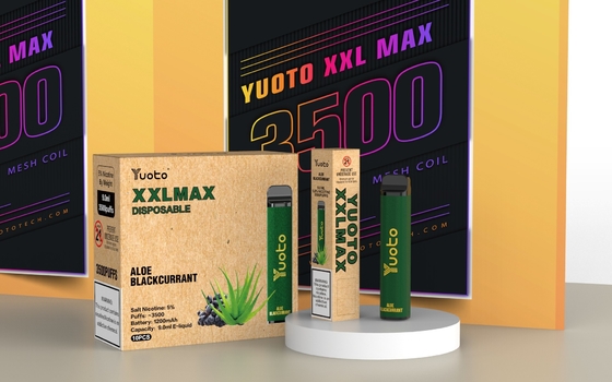 Yuoto Vape 3500 Puffs Strawberry Raspberry XXL Max Puff Plus برای امارات متحده عربی یکبار مصرف