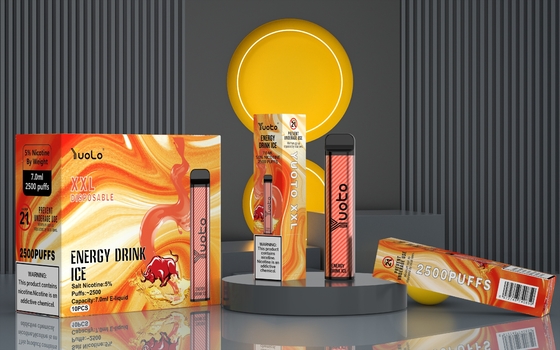 Pctg 2500 Puffs Pod یکبار مصرف , Yuoto XXL Vape Pen یکبار مصرف بدون نمایشگر
