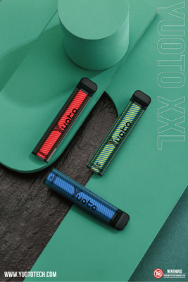 قلیان قلمی یکبار مصرف Yuoto XXL 2500 Puffs با باتری 7 میلی لیتری E-Liquid 1200mAh مستقیماً از کارخانه چین
