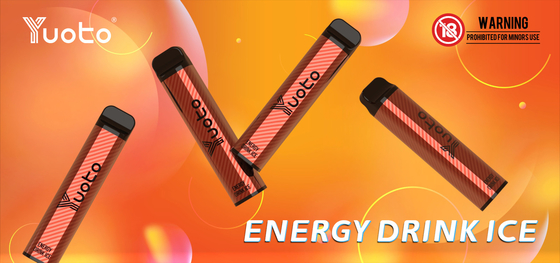 100% اورجینال Yuoto Xxl یکبار مصرف Vape 2500 Puff 7ml ظرفیت مایع