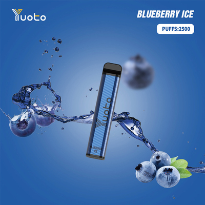 حمل و نقل سریع Yuoto XXL 2500puffs Cigarette 2500 Puff Vaping Device 7.0ml Eliquid 1200mAh