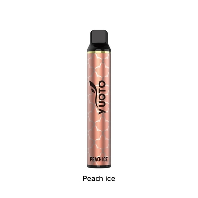 Yuoto Best Vape یکبار مصرف 2022 Peach Ice Luscious عمده فروشی اروپا 3000 پاف 50 میلی گرم نیکوتین