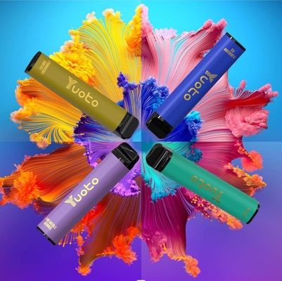 Yuoto XXL Max 3500 Puffs یکبار مصرف ویپ قلم قلیان قلیان بخارساز با 9 میلی لیتر E-Liquid 1200 میلی آمپر ساعت سیم پیچ توری مش باتری