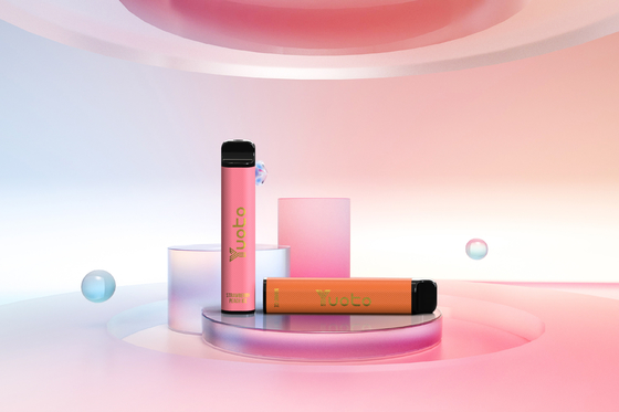 2022 Vape OEM Puffs Bar Electronic Cigarette 9ml E-Juice 1200mAh باتری Grape Ice برای توزیع کنندگان پف