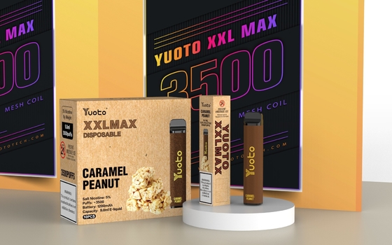 3500 Puffs یکبار مصرف ویپ لوازم جانبی سیگار کشیدن 9ml Ejuice 1200mAh باتری شکل جدید برای ایالات متحده آمریکا انگلستان اسپانیا آلمان فرانسه