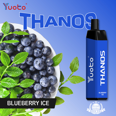 عمده فروشی i vape Youto Thanos 5000 Puff Stoving Varnish باتری 650 میلی آمپر ساعتی سیم پیچ توری الکترونیکی شارژی