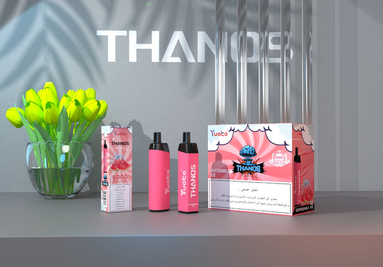 عمده فروشی i vape Youto Thanos 5000 Puff Stoving Varnish باتری 650 میلی آمپر ساعتی سیم پیچ توری الکترونیکی شارژی