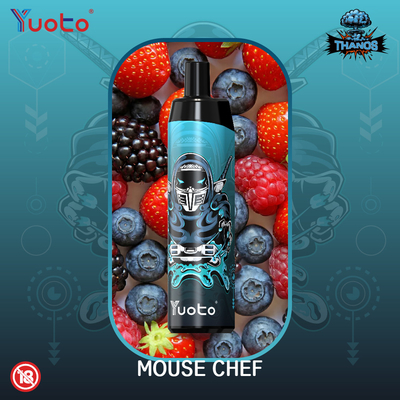 14ML 650mAh Yuoto Thanos E Cigarette , 5000 Puffs Pen قلیان مش کویل با نوع C