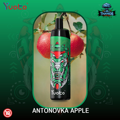 سیگار الکترونیکی قابل شارژ مش کویل، Yuoto Thanos 5000 Puffs 14ML 650mAh با نوع C