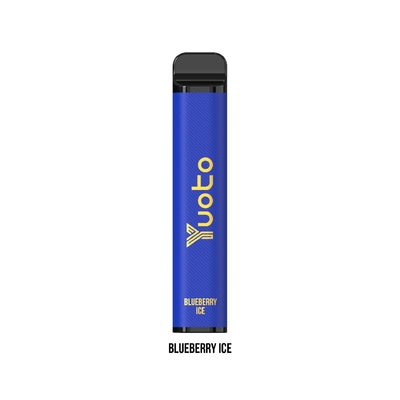 XXL MAX 3500 Puffs Yuoto یکبار مصرف ویپ بلوبری آیس مش کویل 5% 2% نیکوتین