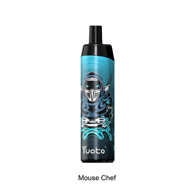 بهترین ویپ شارژی یکبار مصرف 2022 yuoto Thanos 5000 puffs Mouse Chef 50mg نیکوتین