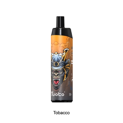 Vape pod Yuoto Thanos 5000 Puffs 5% Nicotine 14ML E Liquid 650mAh سیم پیچ مش باتری قابل شارژ با نوع C