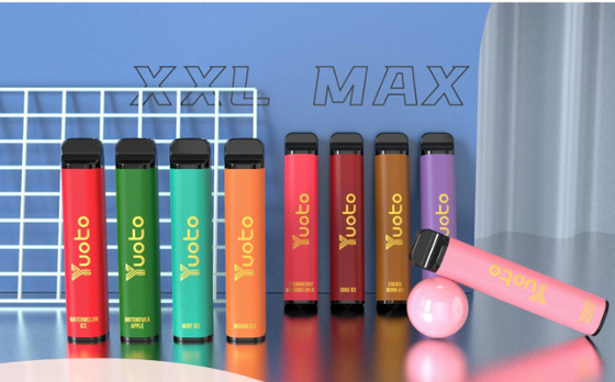 16 Flavors Yuoto XXL Max 3500 Puffs Vape یکبار مصرف 9.0ml E Juice 1200mAh