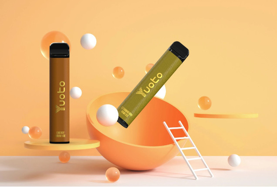 ویپ یکبار مصرف 5% نمک نیکوتین 3500 پاف، 9.0 میلی لیتر E Juice Mesh Coil Yuoto Xxl Max