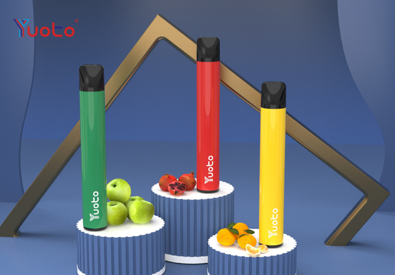 2% نیکوتین 2 میلی لیتر E Juice Yuoto Plus 600 Puffs Vape Pen با گواهی Tpd